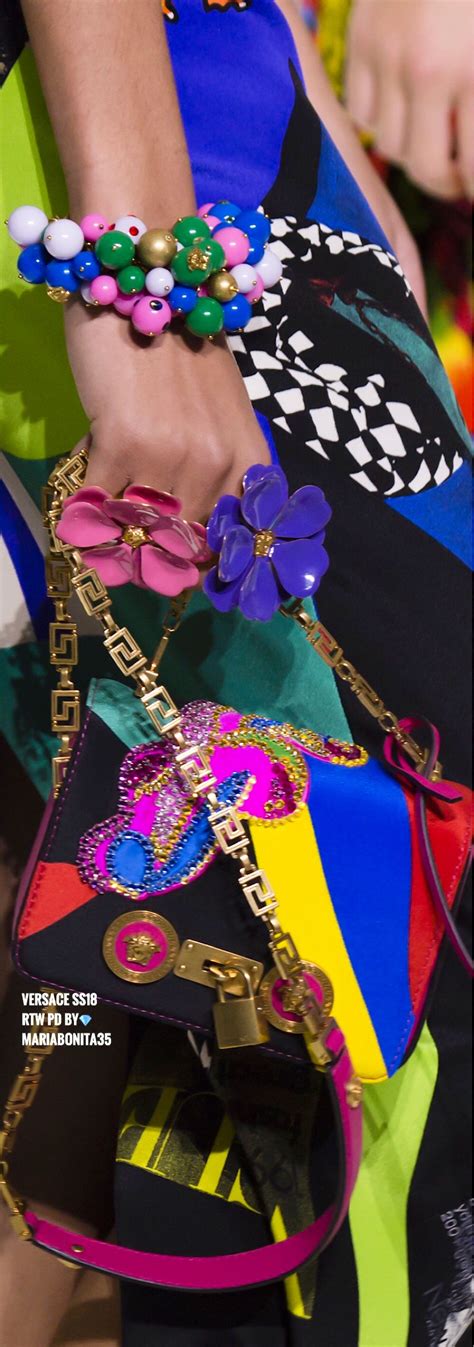 Versace rainbow jewelry